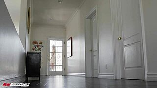 BIG TITTY BABYSITTER FINALLY FUCKS HER OLDER BOSS!