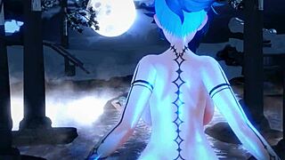 Arlecchino в аниме хентай приключении