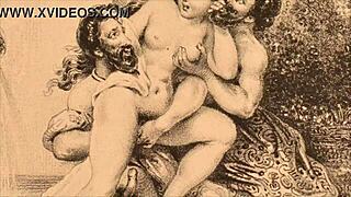 vintage erotic drawings got me hooked tonight!