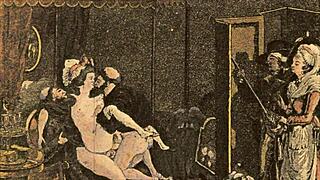 Dibujos eróticos vintage de cómics antiguos