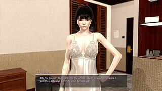 Young Japanese Girl Fucks Boyfriend In Motel!