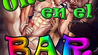 audio orga en un bar