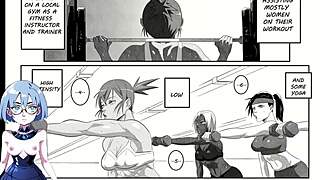 intense futanari girls night out in anime hentai