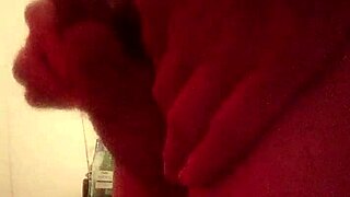 Watch this gay stud stroke his hard cock and finger his tight ass