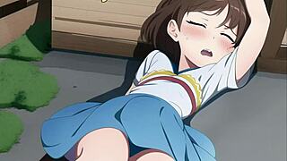 Hentai cosplayban szexi anime szoknyás csajok csábítanak és kényeztetnek