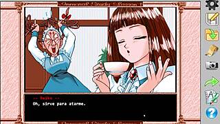 immoral study retro visual novel, shirakawa reiko’s scenario 1 full gameplay from 1995 scoop software