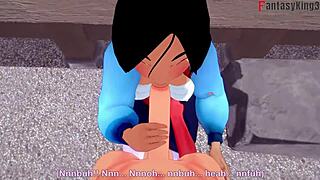 Fa Mulan rides hard in 3D fantasy POV