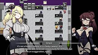 Corporate succubus part 4 unfolds in this anime hentai game.