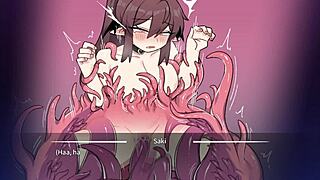 Corporate succubus part 4 unfolds in this anime hentai game.