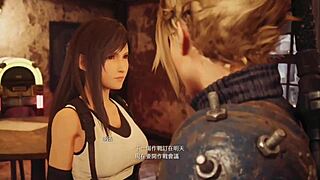 Cloud fucks Tifa's pussy hard