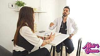 Seduce Shy Doctor for Hard Office Fuck