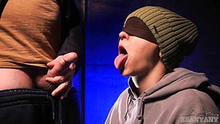 Stepbrother Fucks My Mouth For Cum!