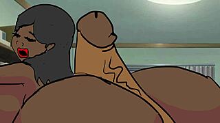 fucking the sexy bbw ebony nigerian usher i met at a party with big tits