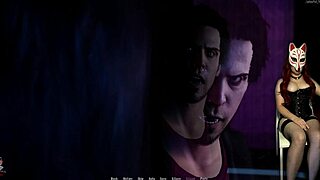 Stripper gives blowjob in night club scene?