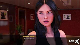 Intense pole dancing debut in 3d hentai game episode 2