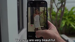 I fucked a stranger hard in her villa