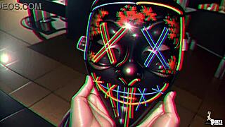 nerdy girl gets taken over by a demon and bangs hot chicks.