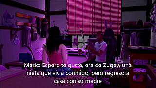 Grandpa's New Girlfriend in Threesome