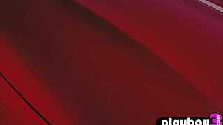 Perfect brunette alexandra tyler posed outdoor and exposed her nice boobs.