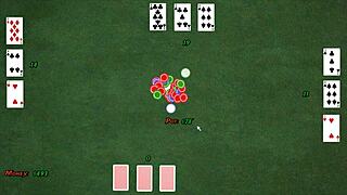 nasty city hentai ep 2: strip poker leads to gloryhole footjob