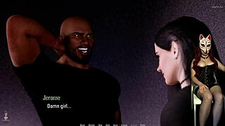 Stripper gives blowjob in night club scene?