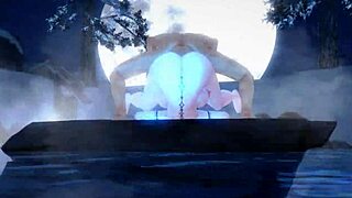 Arlecchino в аниме хентай приключении