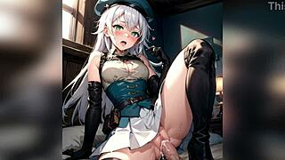 Dirty Huge Cock Slams Teen’s Tight Ass in Hentai