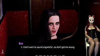 Stripper gives blowjob in night club scene?