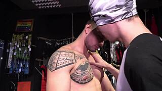 French twinks in hardcore gay orgy?