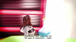 Giantess Woman Grows in 3D Animation