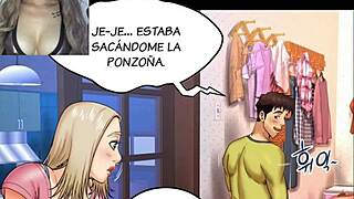 My aunt's erotic chapter in comic anime hentai