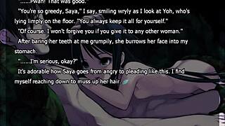 Playing Song Of Saya Part 11 With Halloween Themes In Anime Hentai