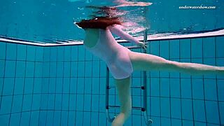 Liza Bubarek looks so hot as an underwater mermaid in her bikini