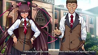 taimanin yukikaze 2 animation part 4 blowbang bukkake scene