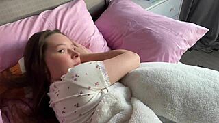 Real Homemade Sex with Loud Moans and Messy Cumshot.
