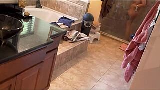 I lured my old babysitter Clover Baltimore into taboo action with WCA Productions.