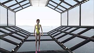 fallout 4 fashion number 204 with cute brunette