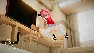 sakura haruno ntr sex in naruto hentai game 😈