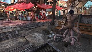 Fallout 4 Diamond City Public Fuck
