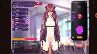 Training in the hentai game adventure