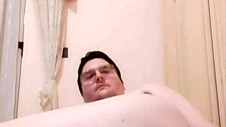 insane gay extreme plug and self-fist action