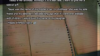 Playing Song Of Saya Part 11 With Halloween Themes In Anime Hentai