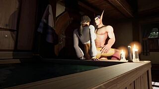 bath time adventures in warcraft parody hentai