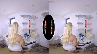 hot chubby bambi bella loves rough vr action 😈