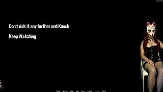 Stripper gives blowjob in night club scene?