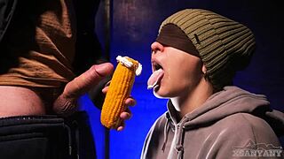 Stepbrother Fucks My Mouth For Cum!