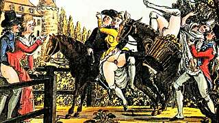 Vintage erotic drawings from antique comics