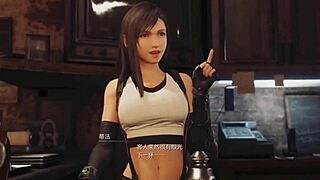 Tifa and Cloud’s fun after a night of drinking