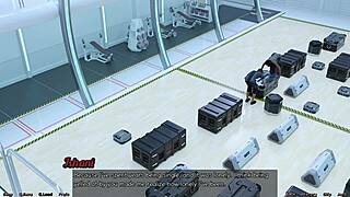 stranded in space, planning to HAVE SEX with this curvy huge milf indian babe