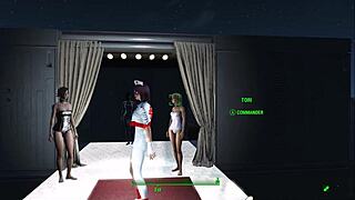 fallout 4 cyberpunk fashion show